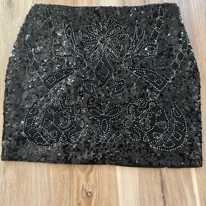 BSK (Bershka) Sequined Mini Skirt M